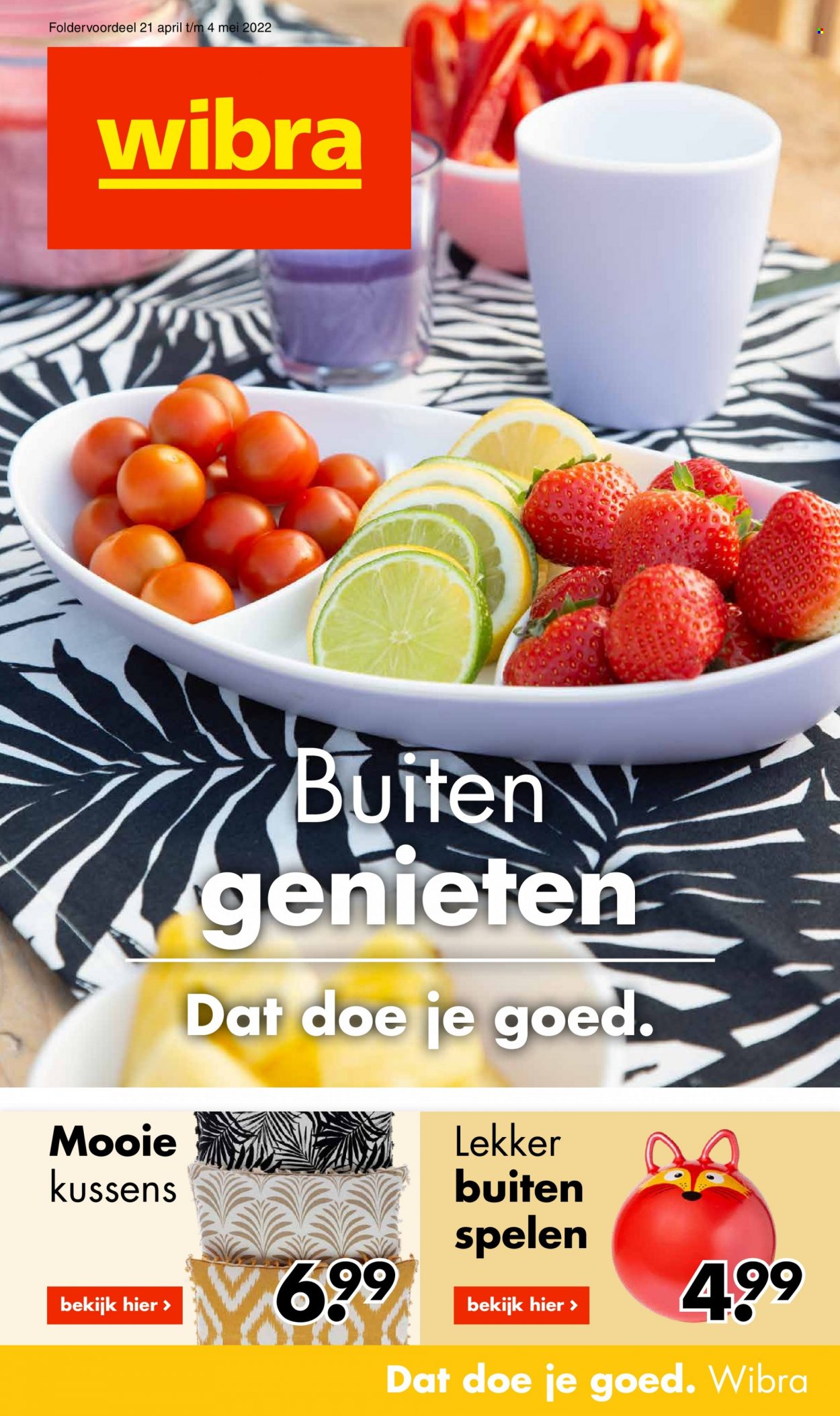 Wibra-aanbieding - 21-4-2022 - 4-5-2022. Pagina 1