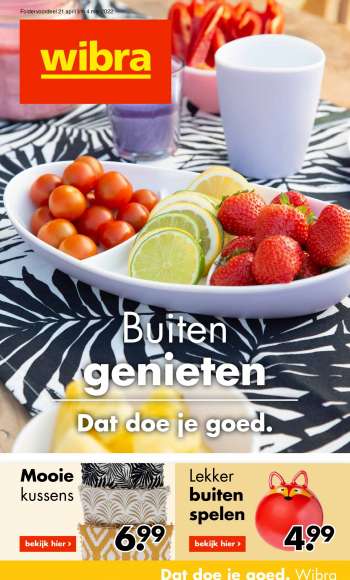 Wibra-aanbieding - 21.4.2022 - 4.5.2022.