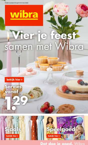 Wibra-aanbieding - 25.4.2022 - 8.5.2022.