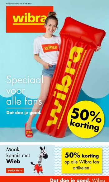 Wibra-aanbieding - 2.5.2022 - 15.5.2022.