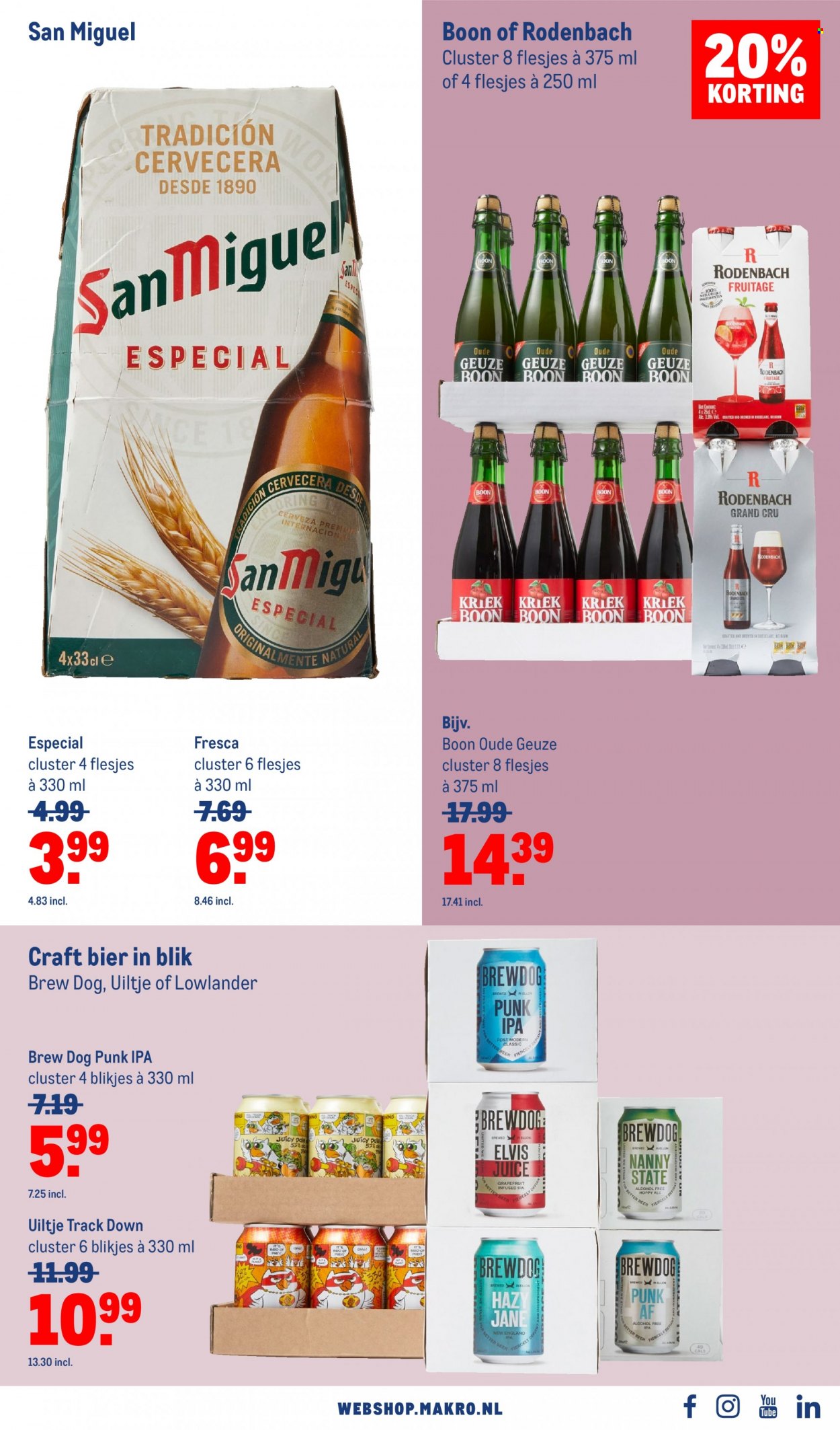 thumbnail - Makro-aanbieding - 11-5-2022 - 7-6-2022 -  producten in de aanbieding - bier, grapefruit. Pagina 59.