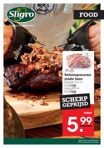Sligro-aanbieding - 12.5.2022 - 30.5.2022.