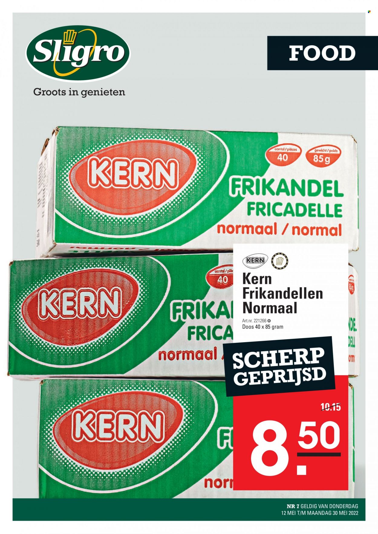 Sligro-aanbieding - 12-5-2022 - 30-5-2022. Pagina 1