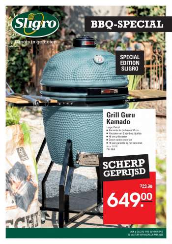 Sligro-aanbieding - 12.5.2022 - 30.5.2022.