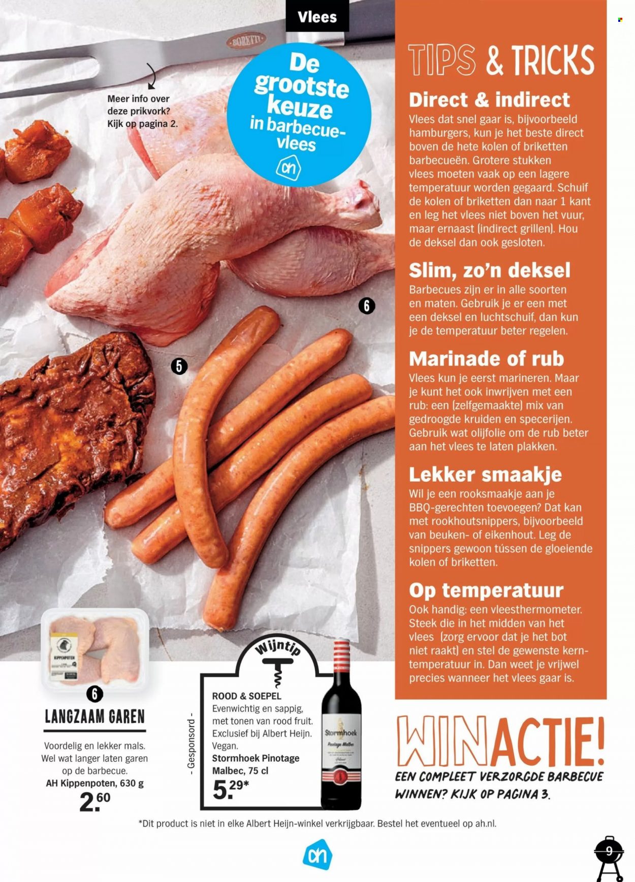 thumbnail - Albert Heijn-aanbieding -  producten in de aanbieding - BBQ. Pagina 9.