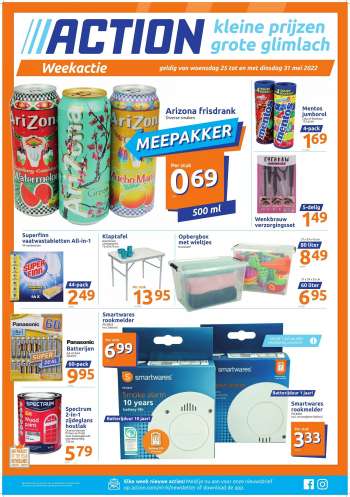 Action-aanbieding - 25.5.2022 - 31.5.2022.