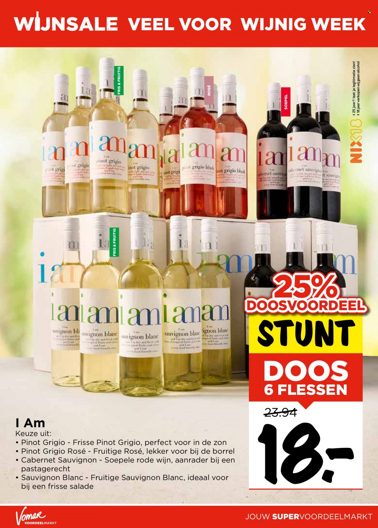 thumbnail - Vomar-aanbieding - 22-5-2022 - 28-5-2022 -  producten in de aanbieding - Cabernet Sauvignon, rode wijn, Sauvignon Blanc, wijn, Fa. Pagina 30.