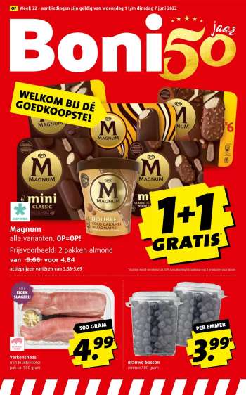 Boni-aanbieding - 1.6.2022 - 7.6.2022.