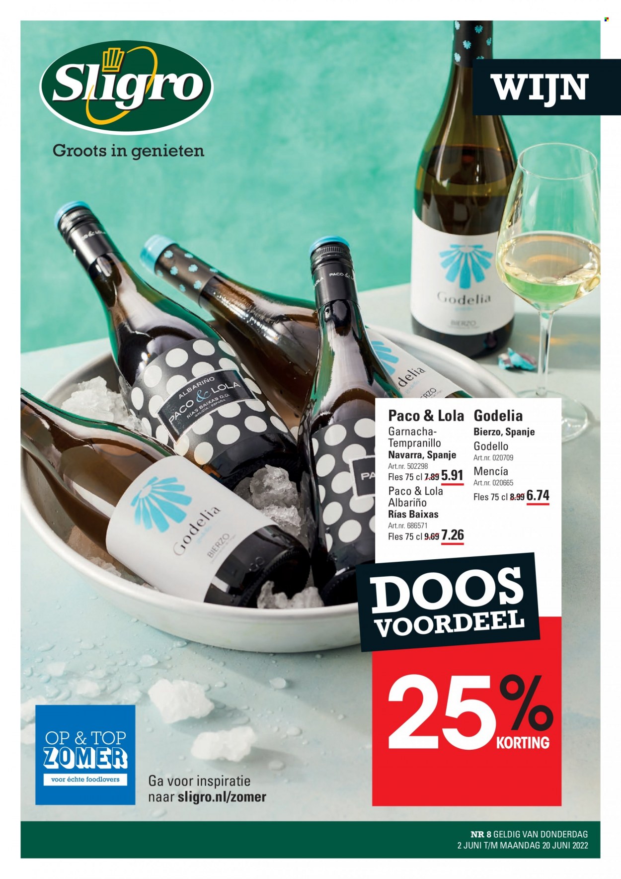 Sligro-aanbieding - 2-6-2022 - 20-6-2022. Pagina 1