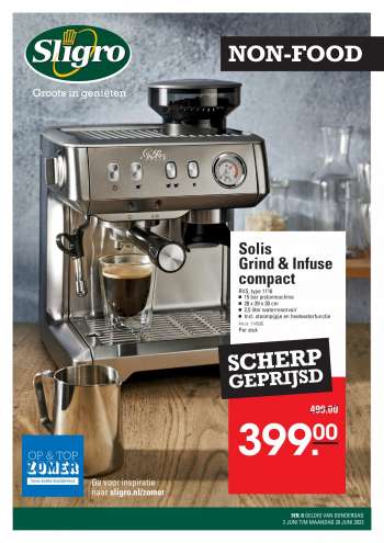 Sligro-aanbieding - 2.6.2022 - 20.6.2022.