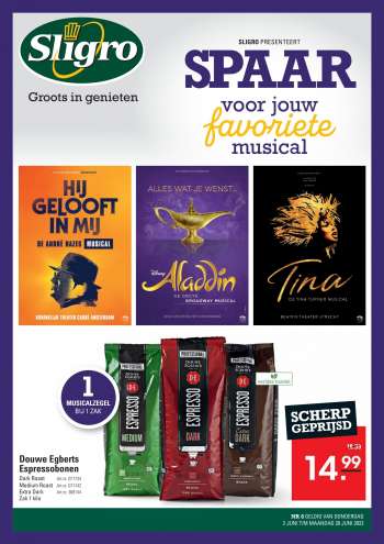 Sligro-aanbieding - 2.6.2022 - 20.6.2022.