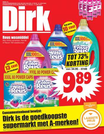 Dirk-aanbieding - 8.6.2022 - 14.6.2022.
