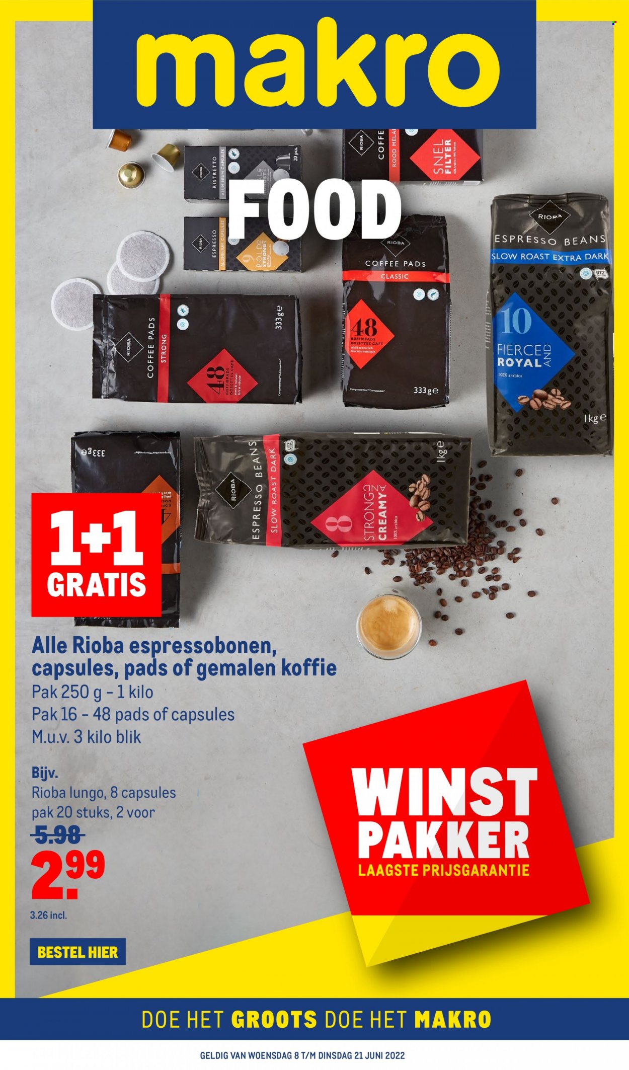 Makro-aanbieding - 8-6-2022 - 21-6-2022. Pagina 1