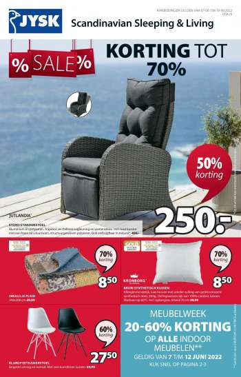 JYSK-aanbieding - 7.6.2022 - 19.6.2022.