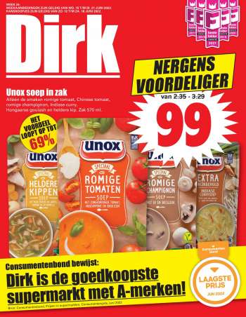 Dirk-aanbieding - 15.6.2022 - 21.6.2022.