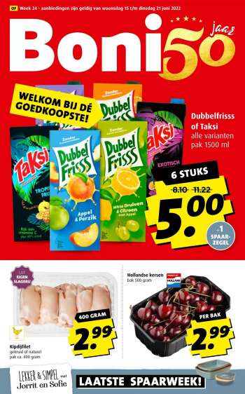 Boni-aanbieding - 15.6.2022 - 21.6.2022.