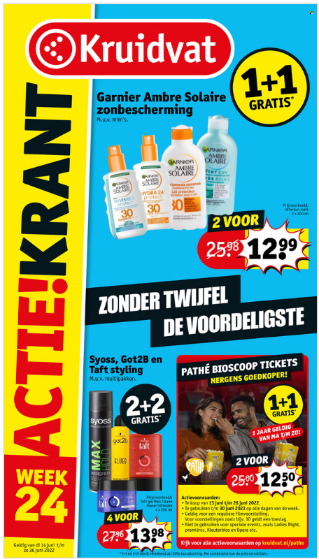 Kruidvat-aanbieding - 14-6-2022 - 26-6-2022. Pagina 1