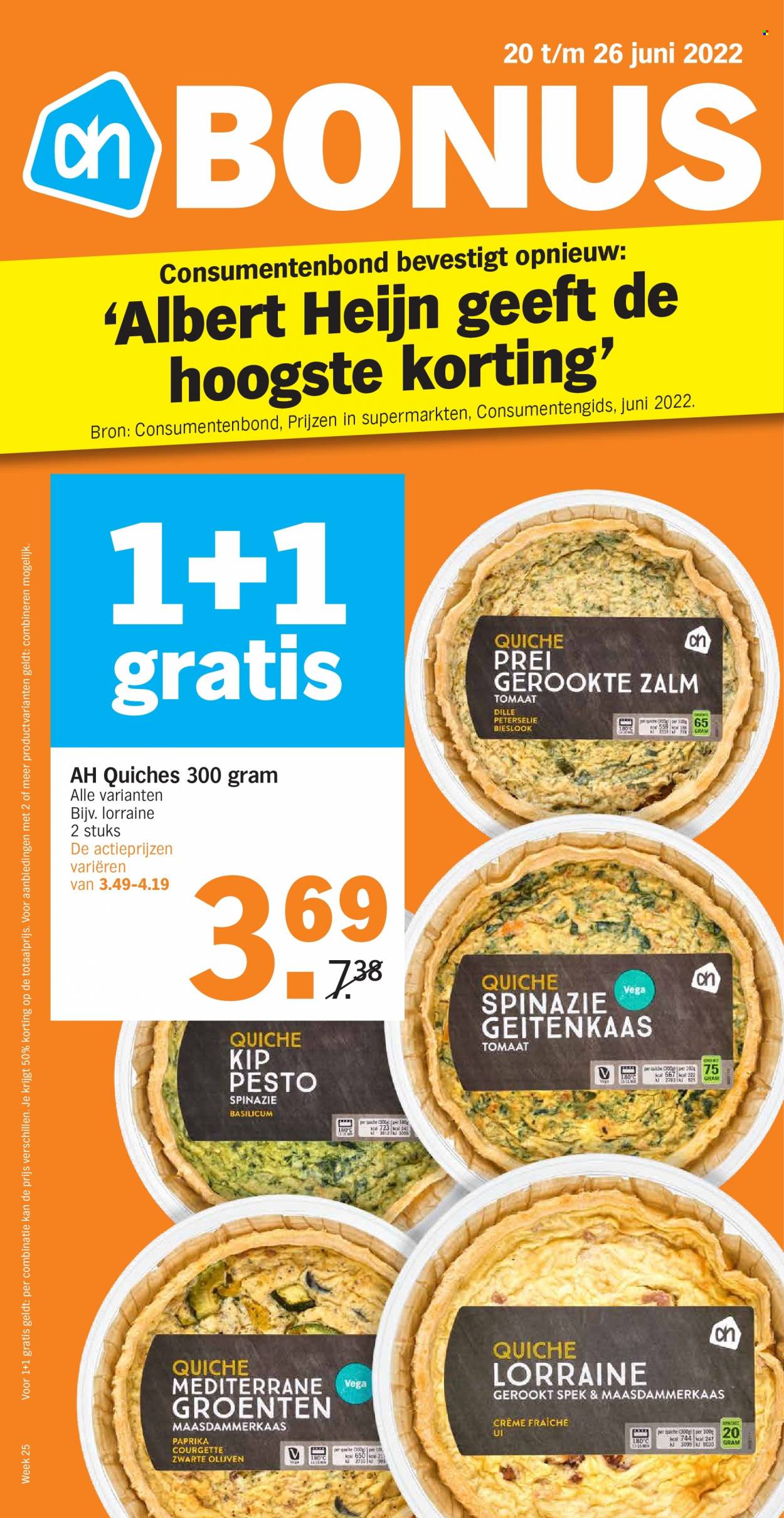 Albert Heijn-aanbieding - 20-6-2022 - 26-6-2022. Pagina 1