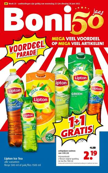 Boni-aanbieding - 22.6.2022 - 28.6.2022.