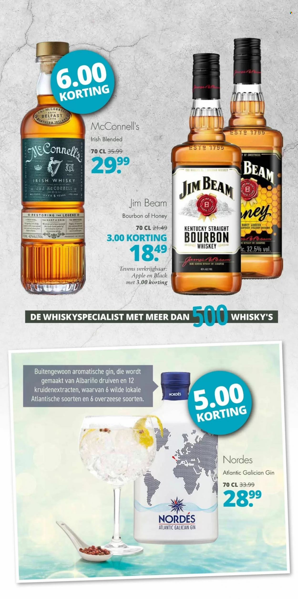 Mitra-aanbieding - 20.6.2022 - 3.7.2022 -  producten in de aanbieding - Bourbon, irish whiskey, Jim Beam, liqueur, whiskey, whisky, gin. Pagina 3.
