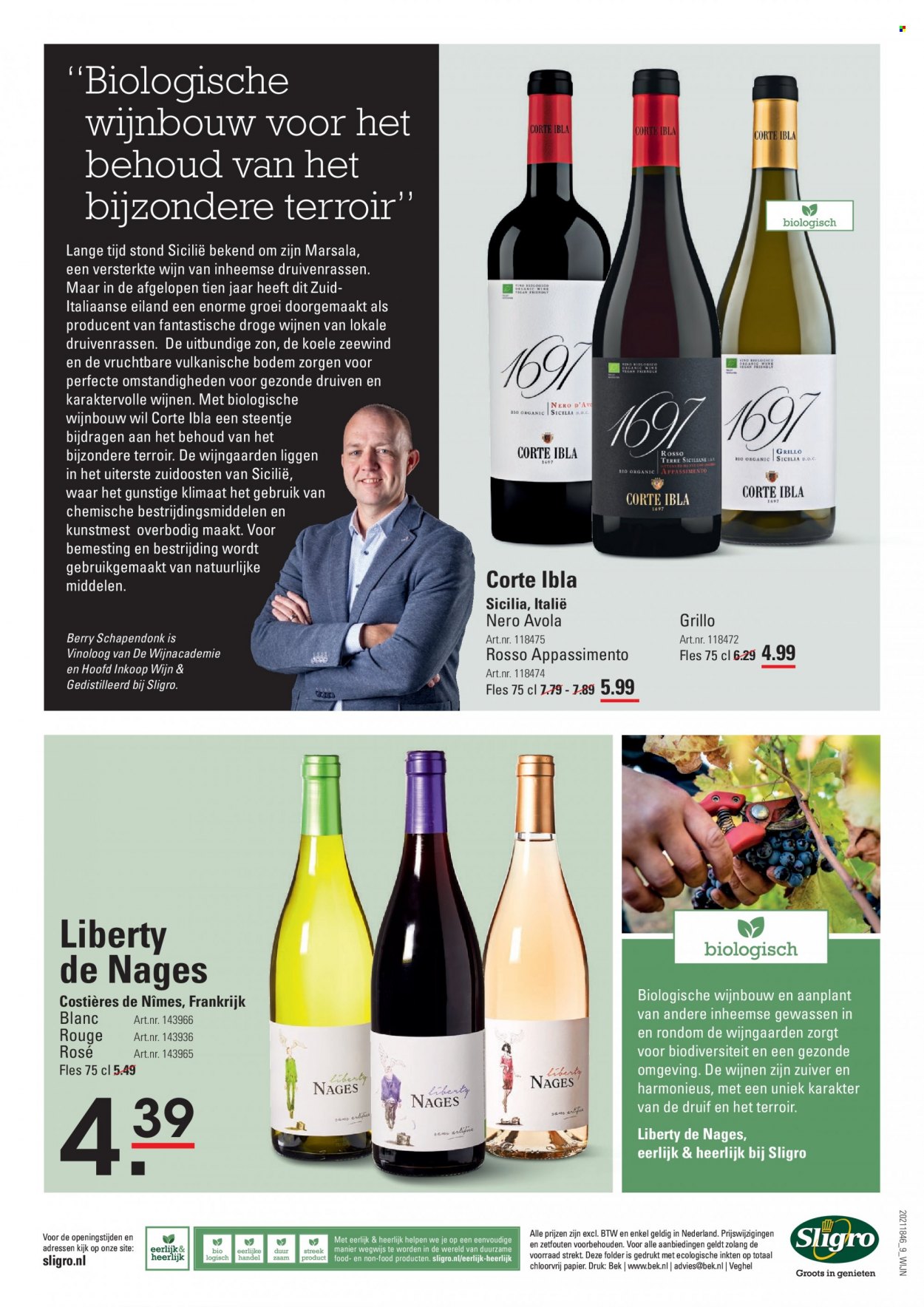 thumbnail - Sligro-aanbieding - 23-6-2022 - 11-7-2022 -  producten in de aanbieding - Marsala, wijn, Frankrijk. Pagina 12.