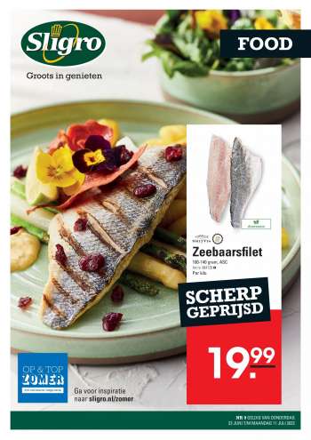 Sligro-aanbieding - 23.6.2022 - 11.7.2022.