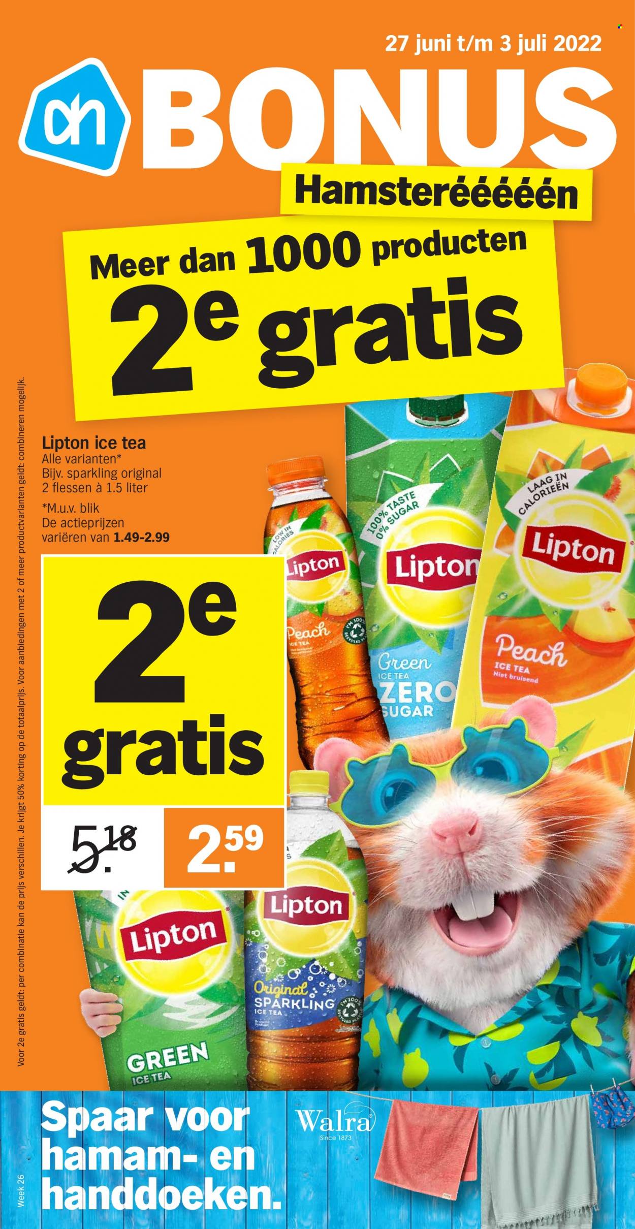 Albert Heijn-aanbieding - 27-6-2022 - 3-7-2022. Pagina 1