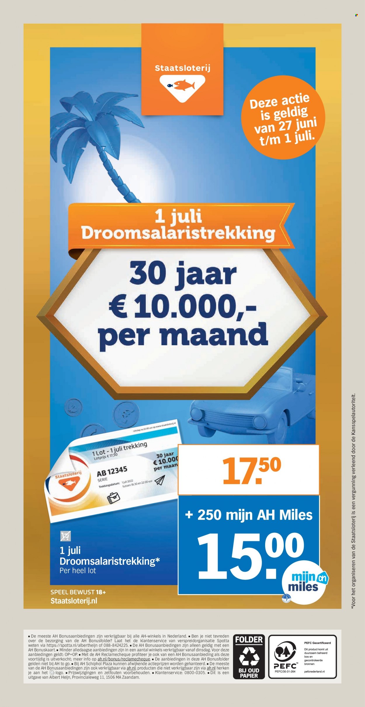 Albert Heijn-aanbieding - 27-6-2022 - 3-7-2022. Pagina 33