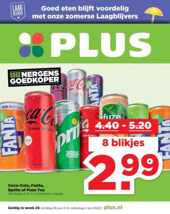 Plus-aanbieding - 26.6.2022 - 2.7.2022.