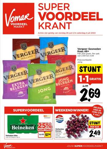Vomar-aanbieding - 26.6.2022 - 2.7.2022.
