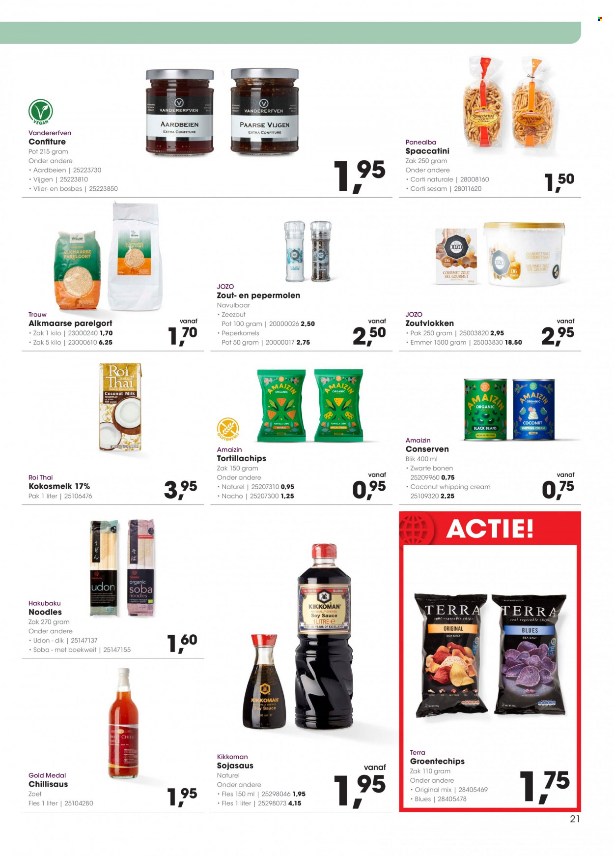 thumbnail - Hanos-aanbieding - 27-6-2022 - 10-7-2022 -  producten in de aanbieding - aardbeien, vijgen, kokosmelk, sojasaus. Pagina 21.