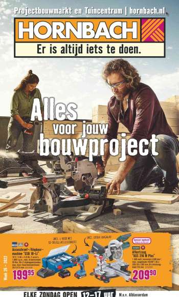 Hornbach-aanbieding - 28.6.2022 - 10.7.2022.