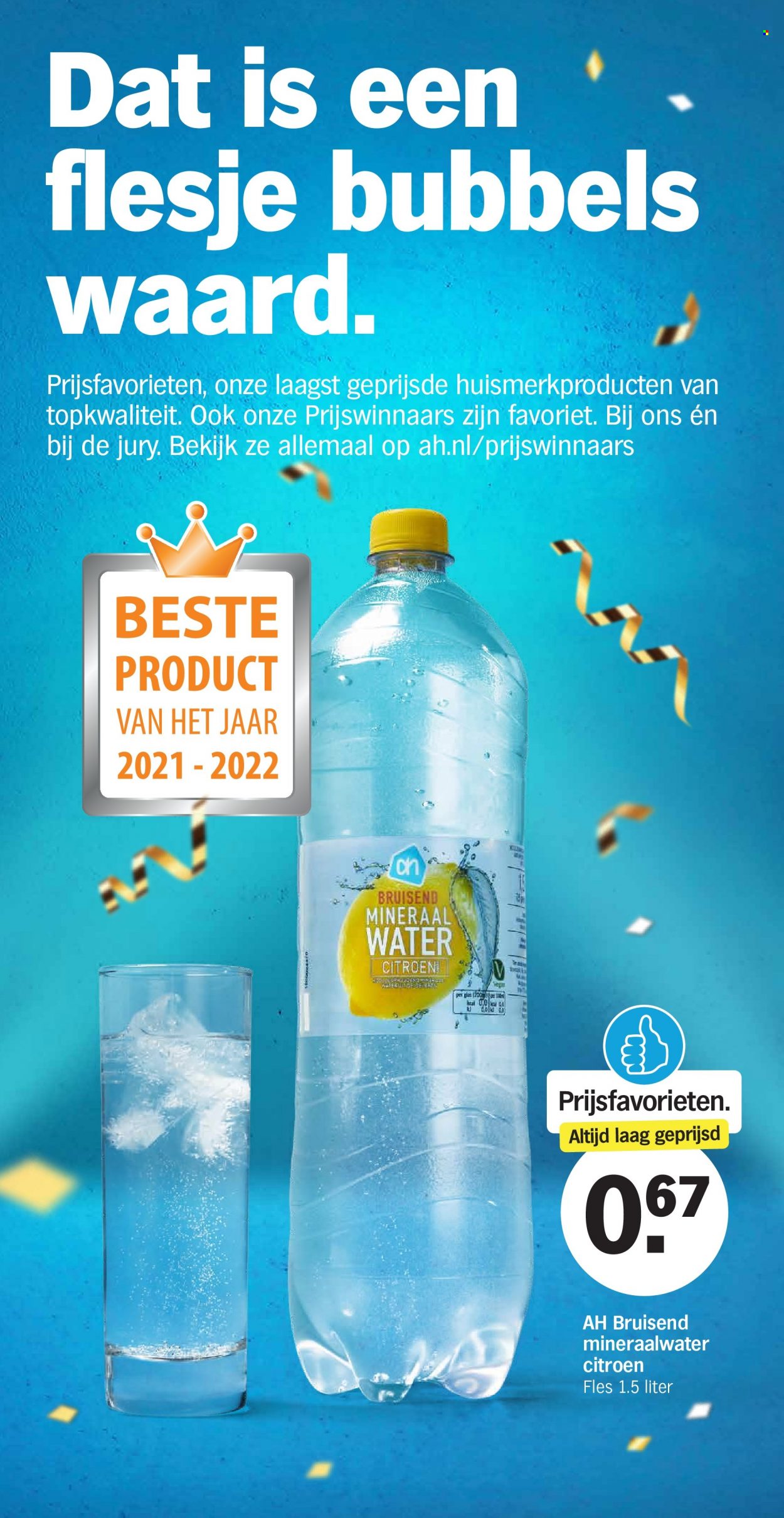 thumbnail - Albert Heijn-aanbieding - 4-7-2022 - 10-7-2022 -  producten in de aanbieding - citroen, mineraalwater. Pagina 36.