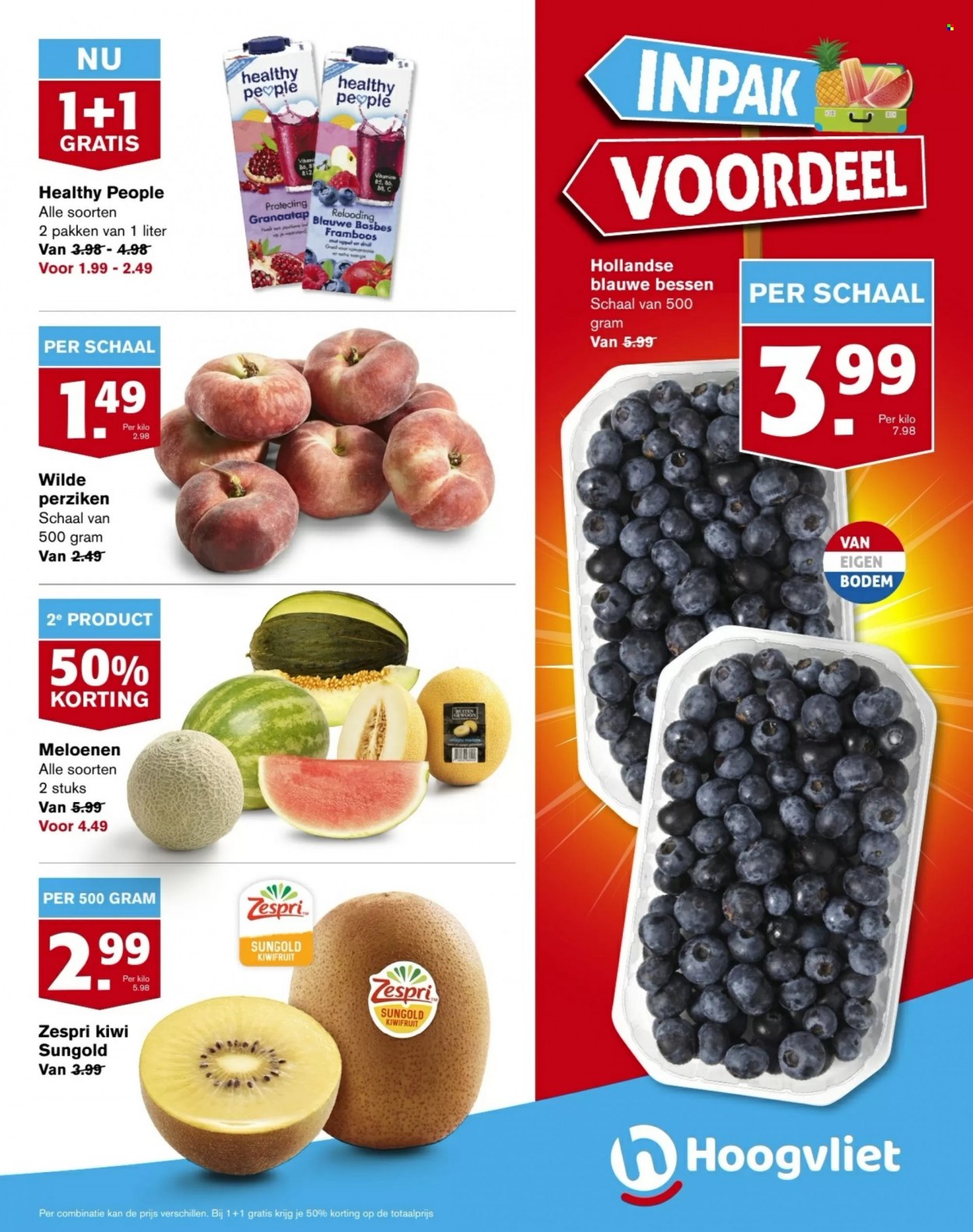 thumbnail - Hoogvliet-aanbieding - 6-7-2022 - 12-7-2022 -  producten in de aanbieding - bessen, kiwi, bosbessen, vitamine. Pagina 7.