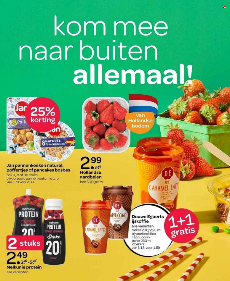 thumbnail - SPAR-aanbieding - 7-7-2022 - 20-7-2022 -  producten in de aanbieding - aardbeien, Douwe Egberts. Pagina 2.