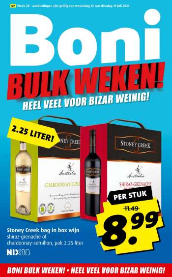 Boni-aanbieding - 13.7.2022 - 19.7.2022.