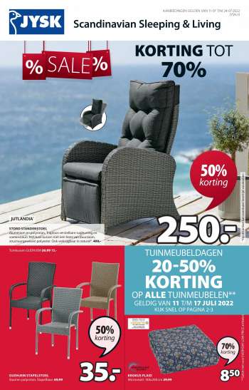 JYSK-aanbieding - 11.7.2022 - 24.7.2022.
