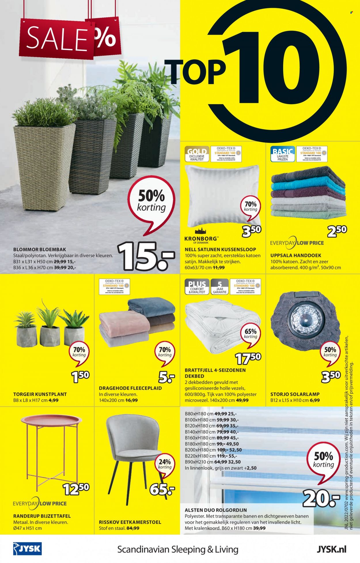 JYSK-aanbieding - 11-7-2022 - 24-7-2022. Pagina 16