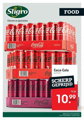 Sligro-aanbieding - 14.7.2022 - 1.8.2022.
