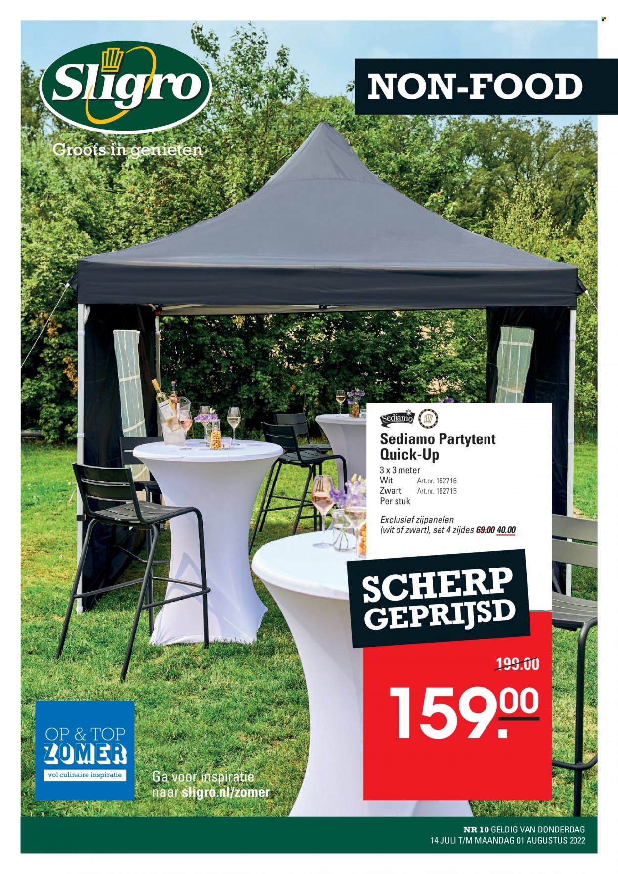 Sligro-aanbieding - 14-7-2022 - 1-8-2022. Pagina 1