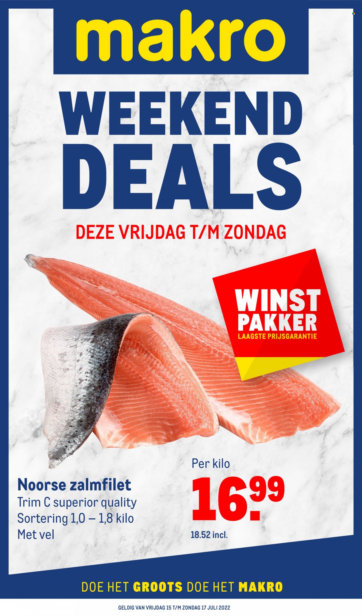 Makro-aanbieding - 15-7-2022 - 17-7-2022. Pagina 1