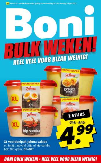 Boni-aanbieding - 20.7.2022 - 26.7.2022.