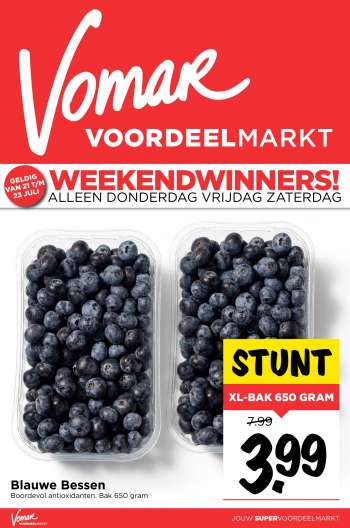 Vomar-aanbieding - 21.7.2022 - 23.7.2022.
