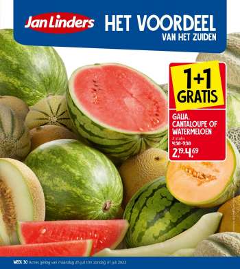 Jan Linders-aanbieding - 25.7.2022 - 31.7.2022.