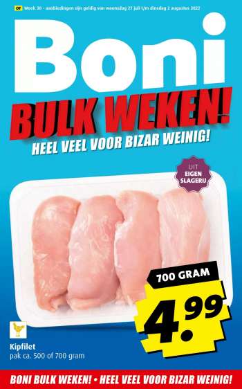 Boni-aanbieding - 27.7.2022 - 2.8.2022.