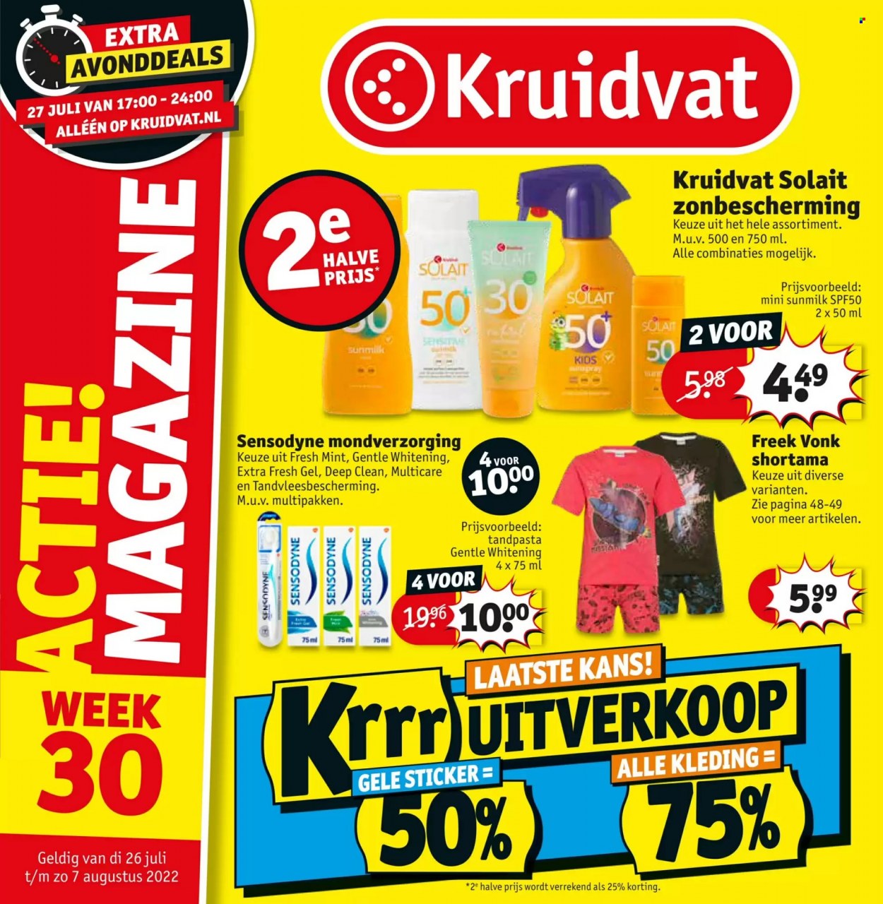Kruidvat-aanbieding - 26-7-2022 - 7-8-2022. Pagina 1