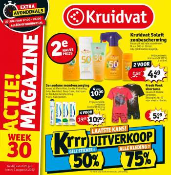Kruidvat-aanbieding - 26.7.2022 - 7.8.2022.