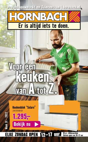 Hornbach-aanbieding - 30.7.2022 - 4.9.2022.