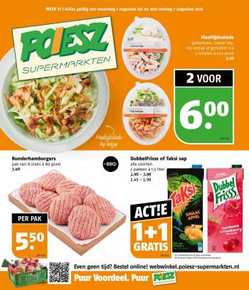 Poiesz-aanbieding - 1.8.2022 - 7.8.2022.