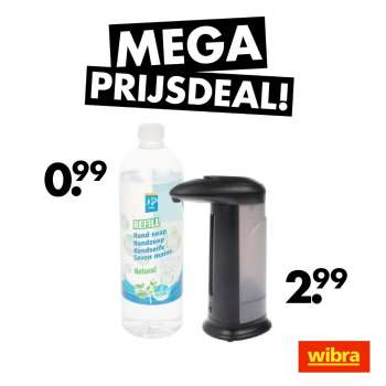 Wibra-aanbieding.